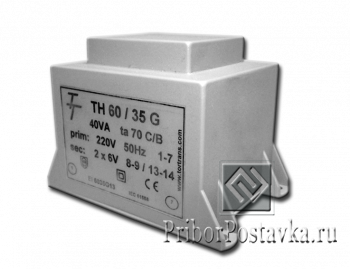 Малогабаритный трансформатор для печатных плат ТН 60/35 G фото 1