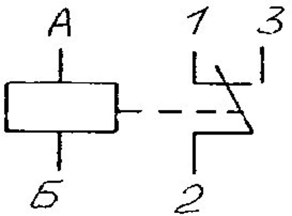 Электрическая схема реле РЭС 49