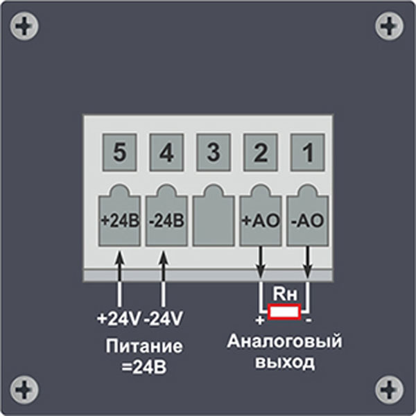 Схема подключения блока БРУ-1