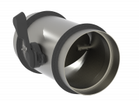 Дроссель-клапан универсальный воздушный Канал-ДКК фото