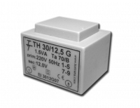 Малогабаритный трансформатор для печатных плат ТН 30/12 G фото