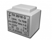 Малогабаритный трансформатор для печатных плат ТН 30/18 G фото