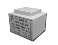 Малогабаритный трансформатор для печатных плат ТН 38/13 G фото