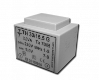 Малогабаритный трансформатор для печатных плат ТН 30/15 G фото