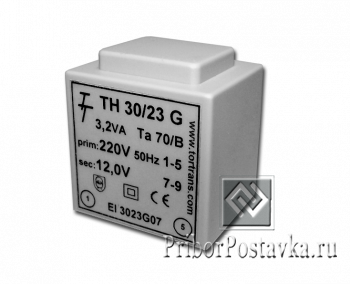 Малогабаритный трансформатор для печатных плат ТН 30/23 G фото 1