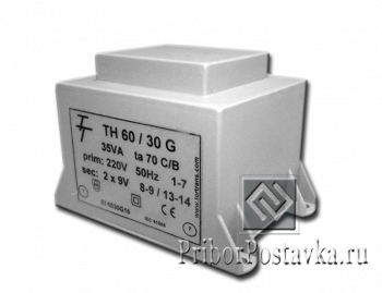 Малогабаритный трансформатор для печатных плат ТН 60/30 G фото 1