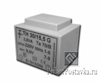 Малогабаритный трансформатор для печатных плат ТН 30/15 G фото 1