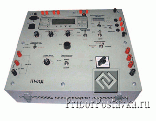 Испытательная установка с фазорегулятором для проверки сложных защит – ПТ-01Д фото 1