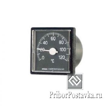 Термометр манометрический капиллярный 45х45мм фото 1