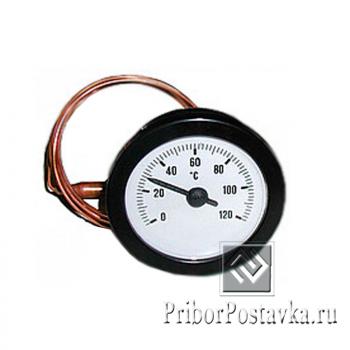 Термометр манометрический капиллярный D52 мм фото 1
