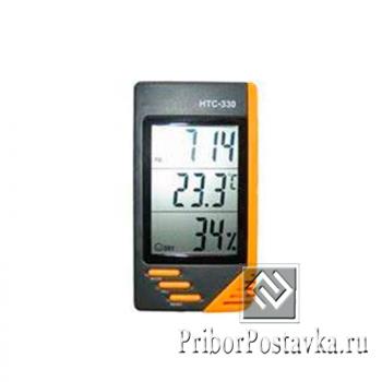 Термометр НТС-330А (с выносным датчиком и часами) фото 1
