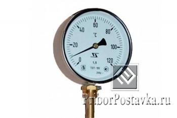 Термометр ТБП 100/100/Р (-0-120)С фото 1