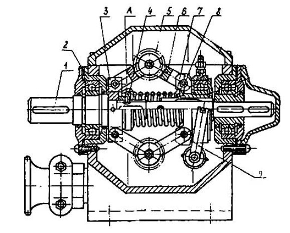 Схема конструкции реле РМН-7011