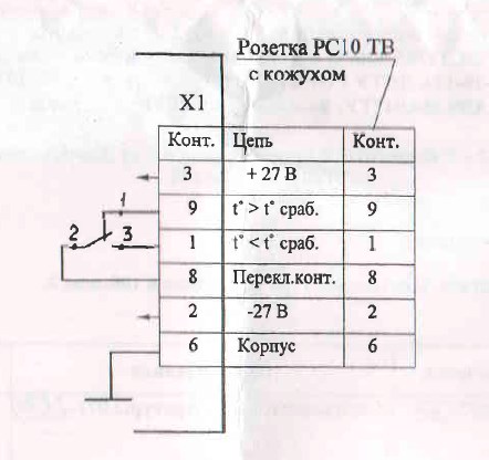 "Схема подключения СТ-071-28 (30)"